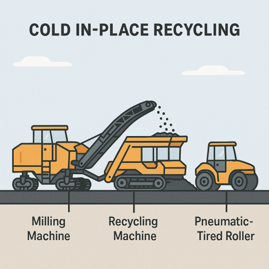 Cold In-Place Recycling of Asphalt Roads: Pros and Cons