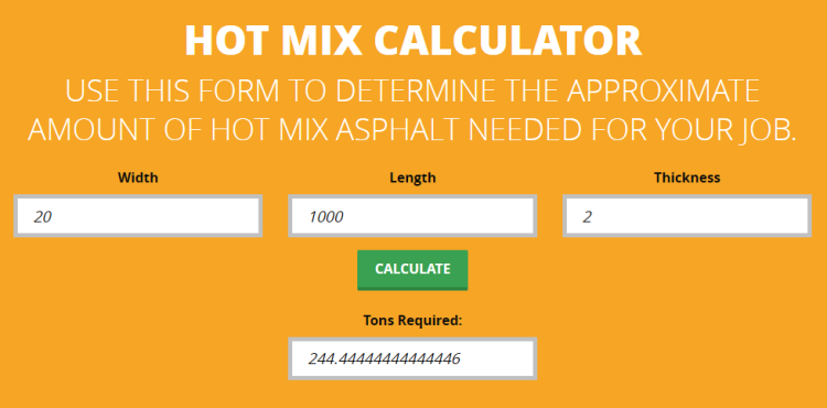 How to Estimate Hot Mix Asphalt for Road Paving