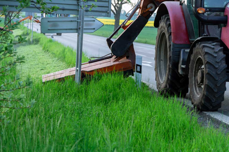 Mowing and Vegetation Control for Driver Visibility